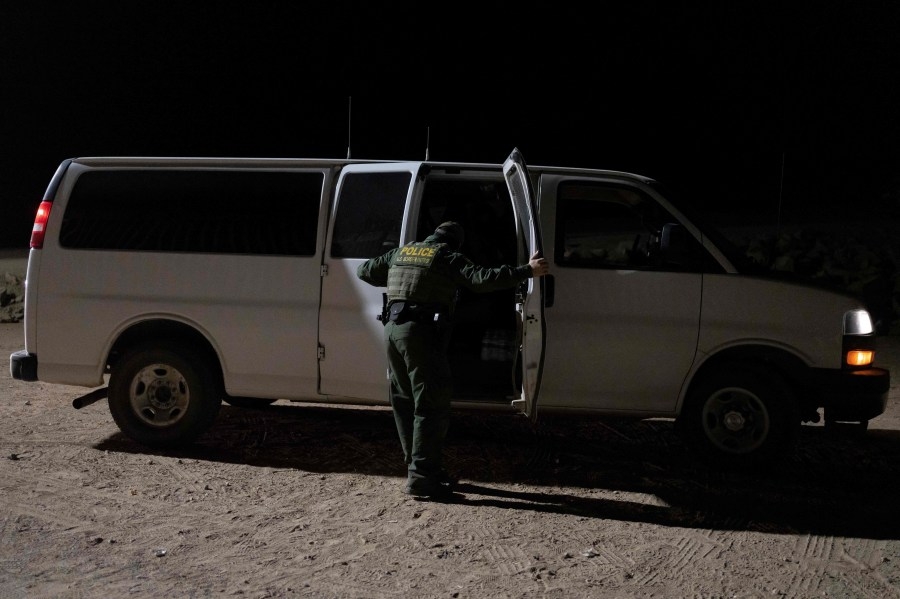 Man federally charged for damaging ICE vehicle while wearing only underwear and a balaclava