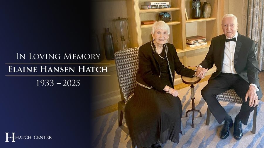 Elaine Hatch, wife of late Senator Orrin Hatch, dies at 91