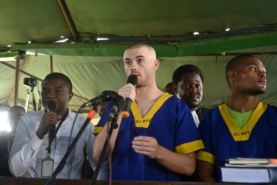 3 Americans accused in failed Congo coup plead not guilty in court