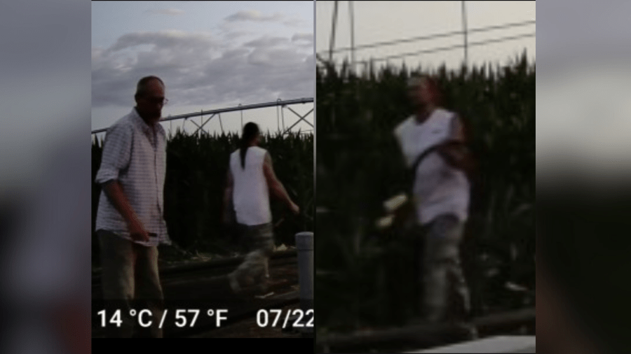 Farm theft caught on camera in Cache County — Do you recognize these men?