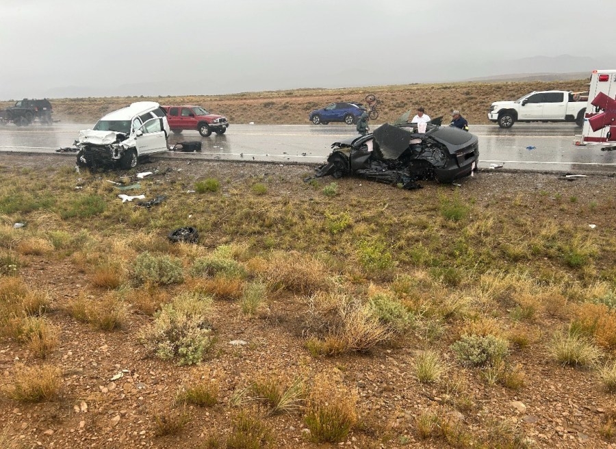 1 killed, 1 injured in weather-related crash on U.S. 6