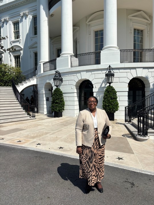 LDS primary leader visits White House for National Day of Prayer