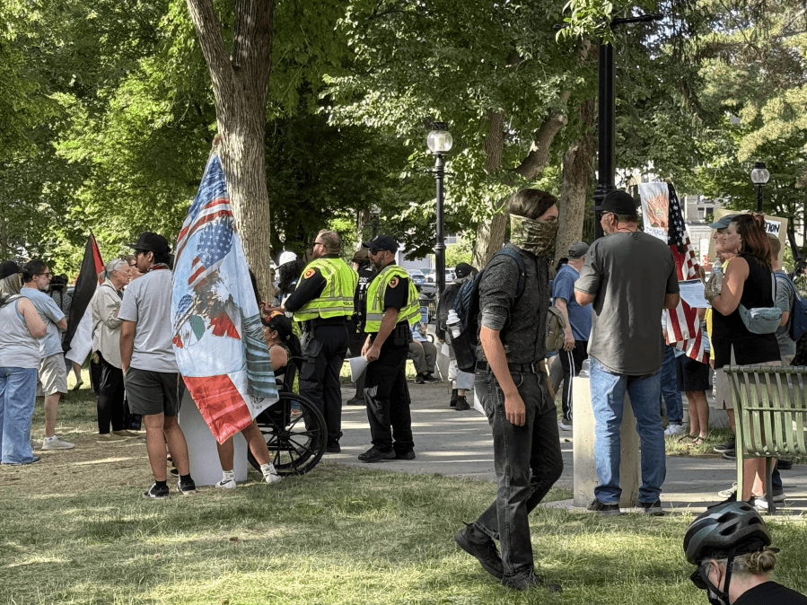 Man accused of assaulting victims during ‘mostly peaceful' anti-ICE protest in Salt Lake City
