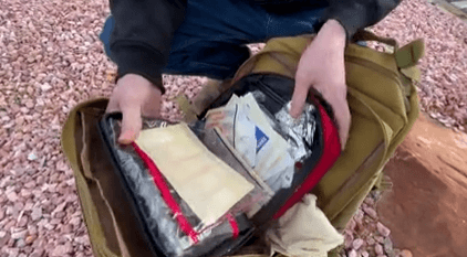 Father-son duo survives night in Utah wilderness after finding ‘miracle' backpack