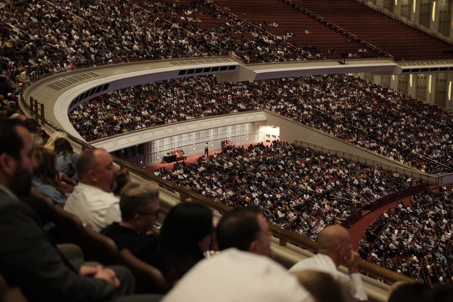 Here's what happened during the Sunday morning session of General Conference