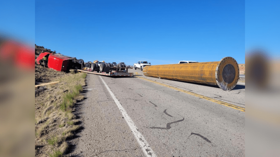 TRAFFIC ALERT: Semi-rollover on SR-191 in San Juan County limits traffic to one lane