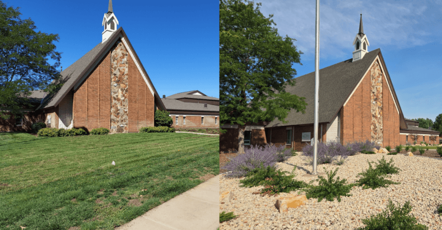 Church of Jesus Christ of Latter-Day Saints installs water-wise landscaping, hopes to save 500M gallons of water