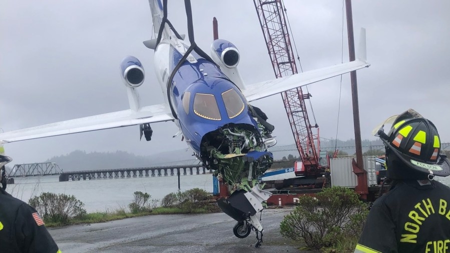 All 5 passengers aboard Oregon-bound plane crash from St. George released from hospital