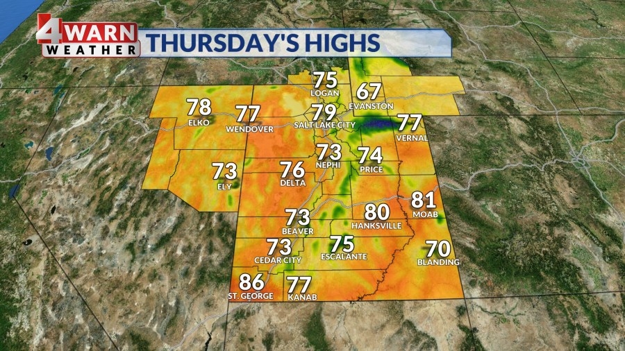 Summer heat ramps up across Utah with above-average temperatures