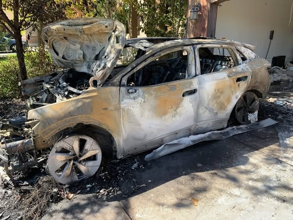Electric vehicle catches fire, causes $200K in damages at Kaysville home
