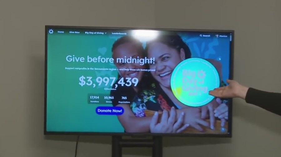 Big Day of Giving raising money for Sacramento area non-profits