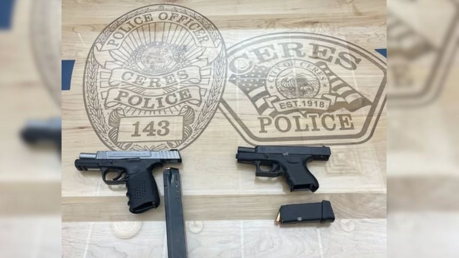 Police arrest two people for alleged firearm violations in Stanislaus County