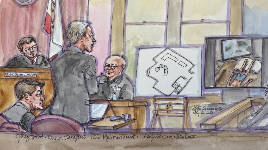 Graphic photos, dark 'jokes,' and financial strain: Day 5 Serafini trial gets personal