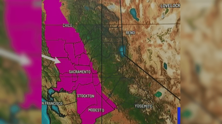 NWS upgrade Fire Weather Watch to Red Flag Warining in Northern California