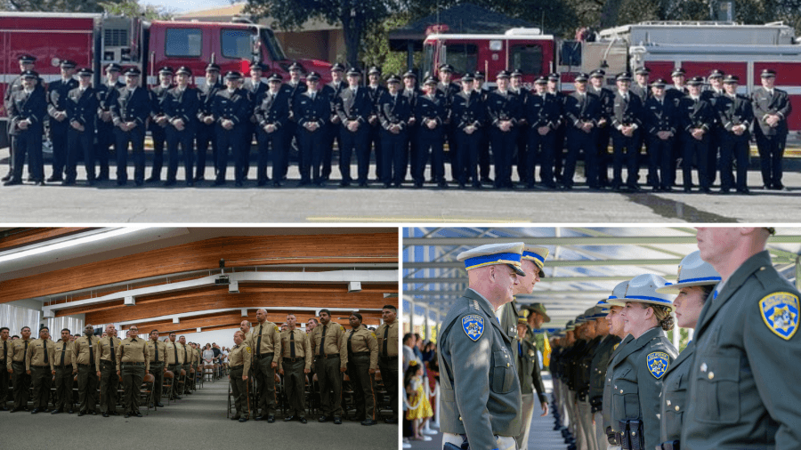 California celebrates 339 new public safety officers in multi-agency graduation