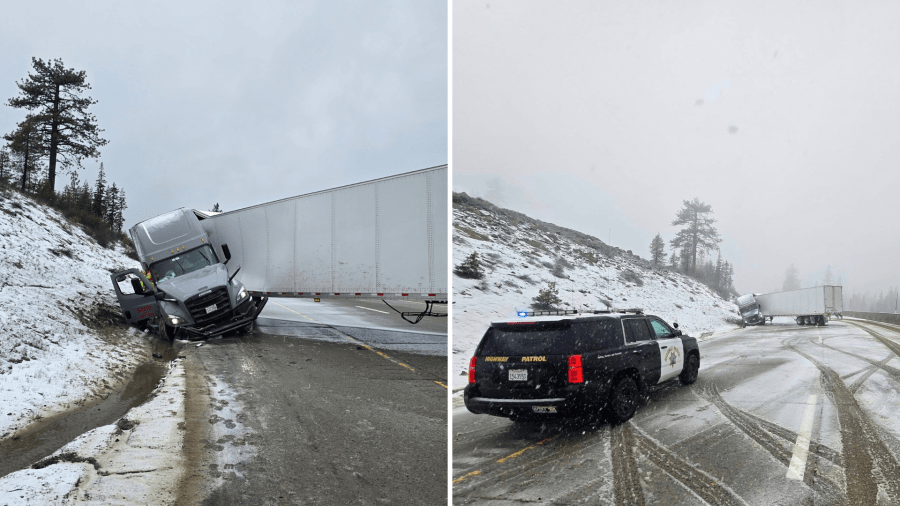 Multiple crashes along westbound I-80 in Truckee