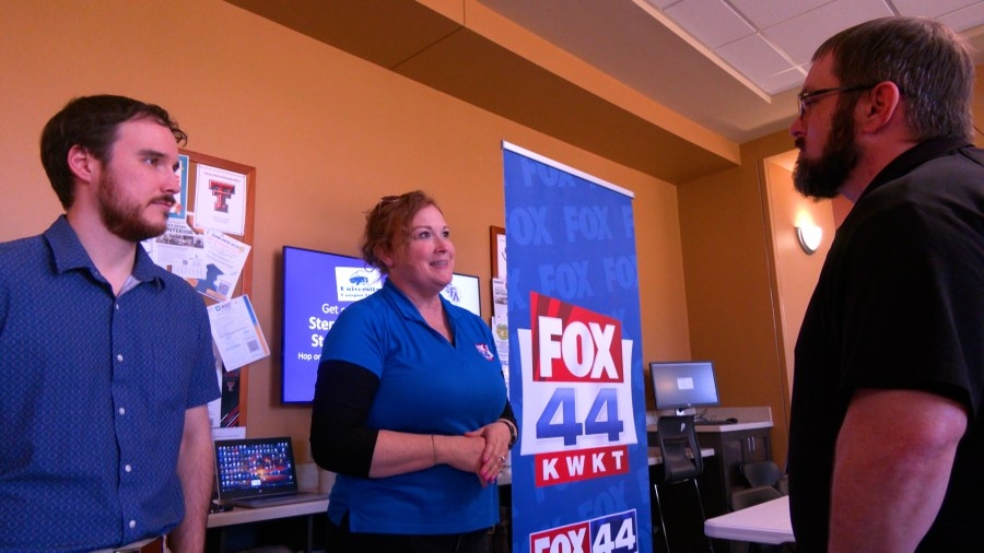 FOX 44 attends McLennan Community College Career Fair
