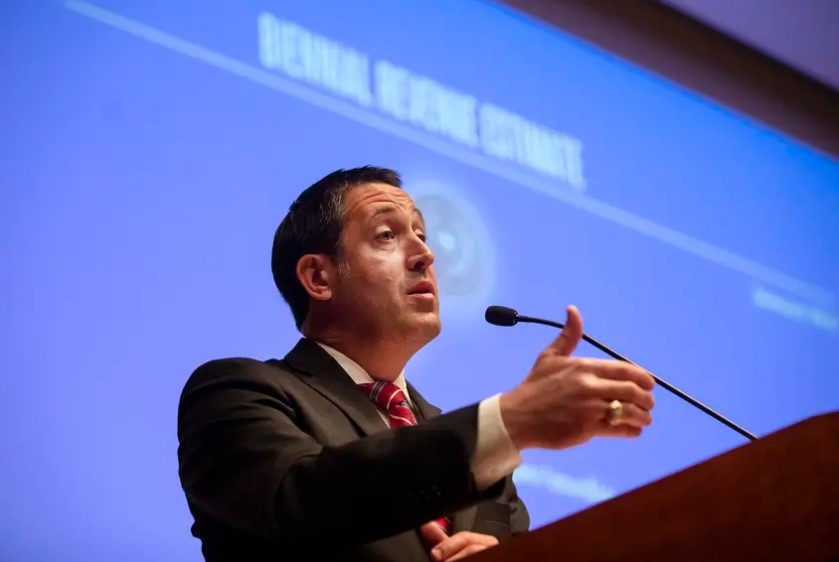 Texas Railroad commissioner, Texas business man announced campaign for Comptroller