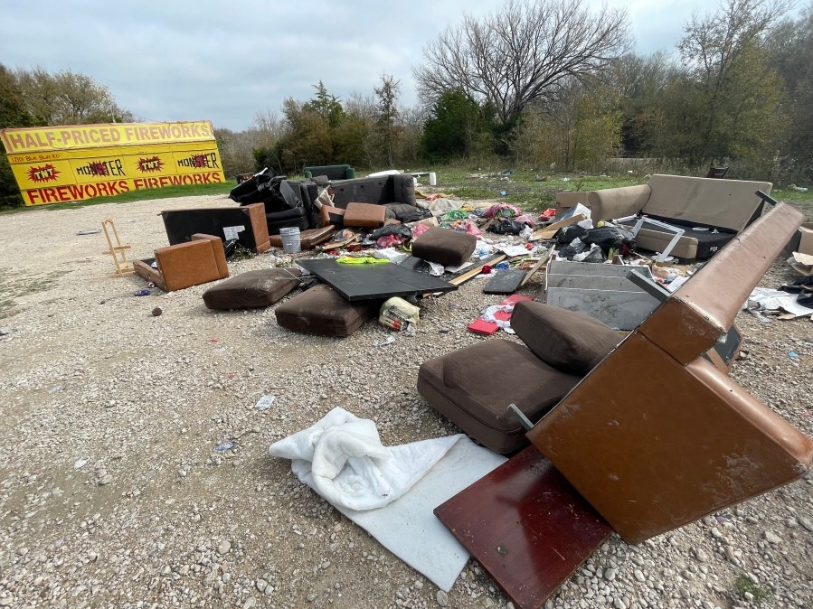 Travis County Sheriff's Office discusses illegal dumping concerns & dangers