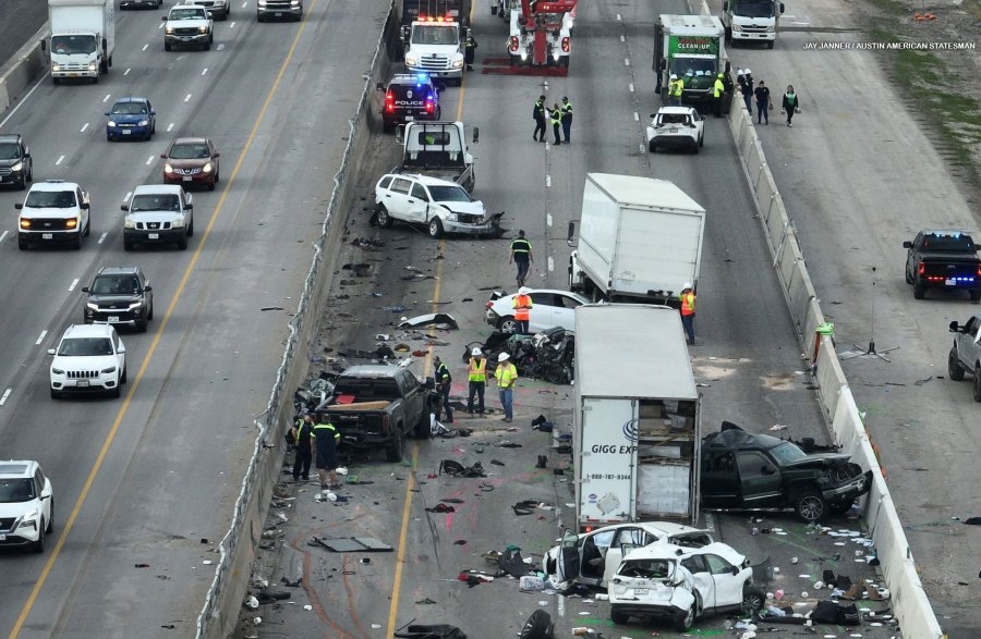 Man injured in deadly I-35 crash files $100 million civil lawsuit against driver, Amazon, ZBN Transport