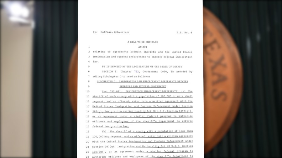 Texas Senate discusses bill requiring counties to work closer with ICE