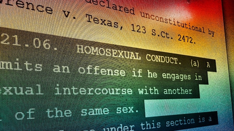 House approves bill to remove Texas ‘homosexual conduct' ban