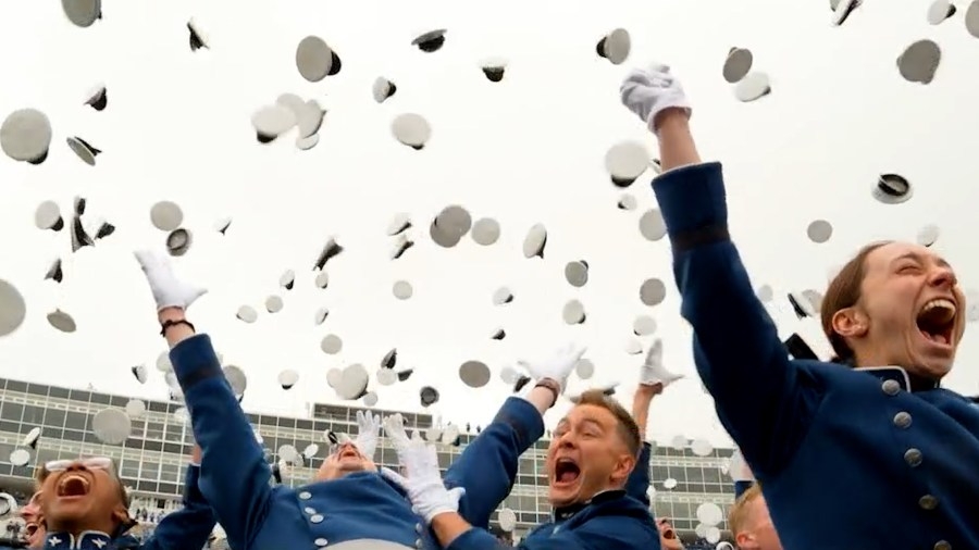 Final salute as cadets: USAFA class of 2025