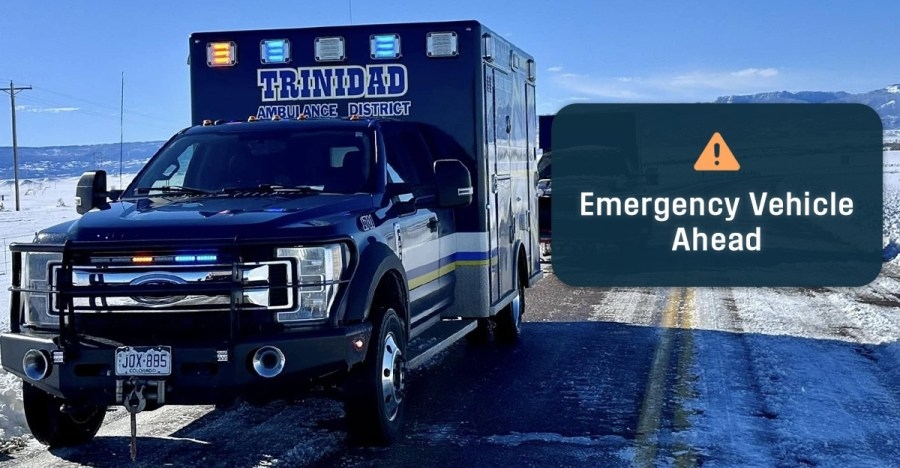 Trinidad drivers can now be alerted to emergency vehicles