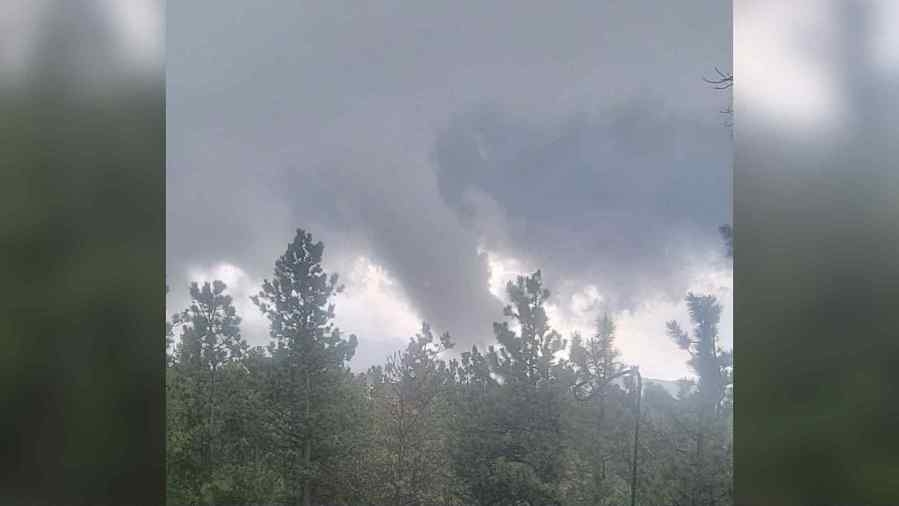 NWS: Funnel cloud seen in Teller County
