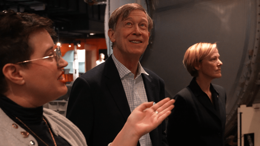 Senator Hickenlooper visits Space Foundation