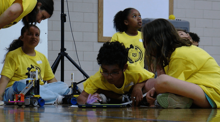 D11 elementary robotics competition showcases STEM skills