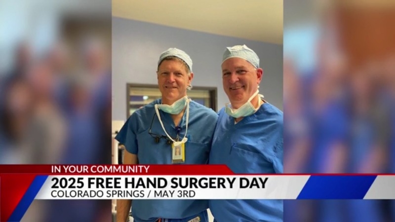 Colorado Springs Orthopaedic Group announces 2025 Free Hand Surgery Day