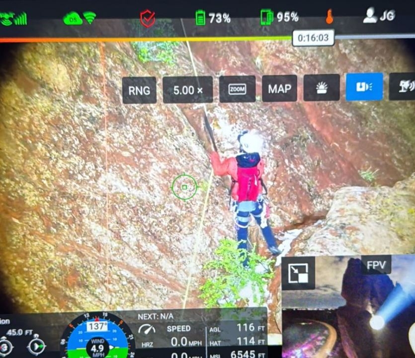 Man without climbing gear rescued at Garden of the Gods Park