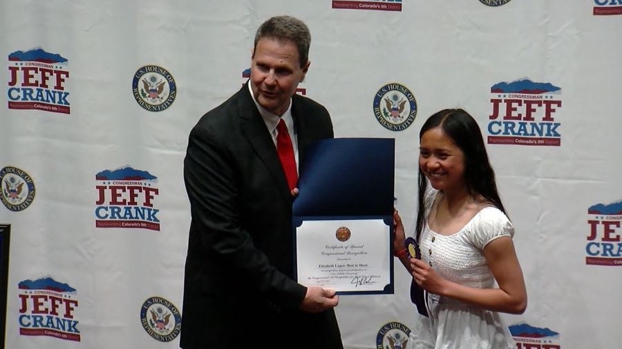 Cheyenne Mountain High School student wins congressional art competition