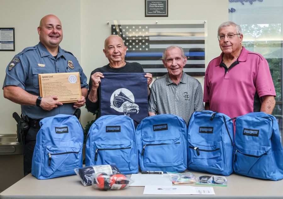 CSPD gets donation of kits for autistic people in need