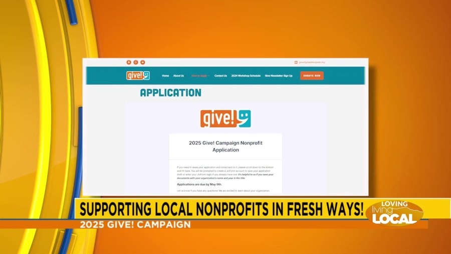 2025 Give! Campaign accepting nonprofit applications