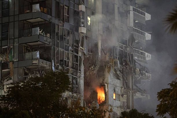 Iran retaliates by launching 'hundreds' of missiles towards Israel, injuring at least 7