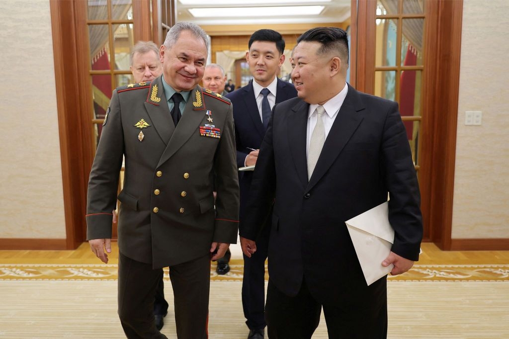 Kim Jong Un reaffirms 'unconditional' support for Russia's war in Ukraine during Shoigu visit