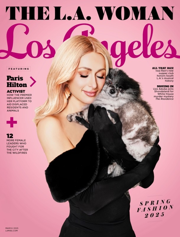 Los Angeles Magazine's March 2025 L.A. Woman Issue Stars Paris Hilton