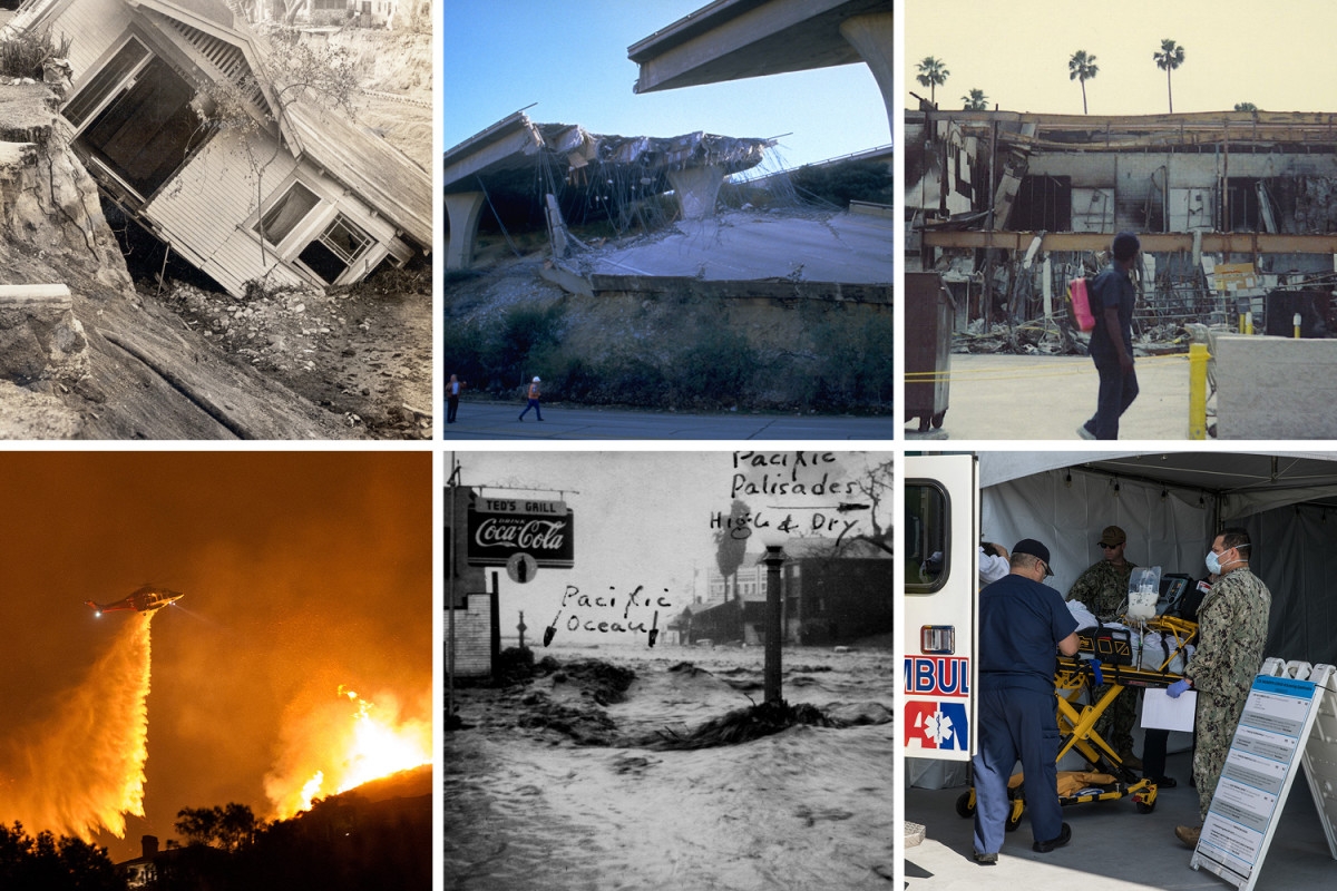The Last Century of Fires, Floods and Destruction Bring on Disaster Déjà Vu