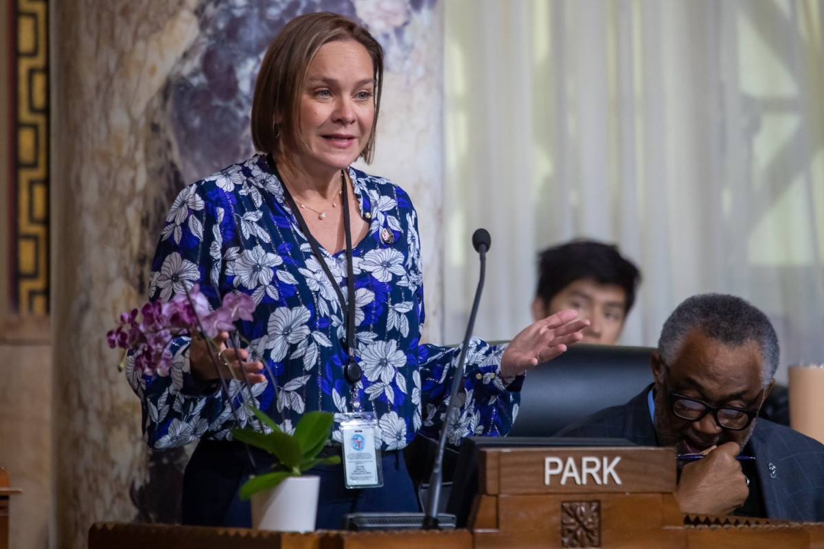 Councilwoman Traci Park Delivers Fiery "No" Vote on City Budget