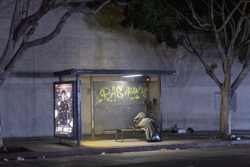 Homeless deaths in L.A. County are leveling off but still nearly seven per day