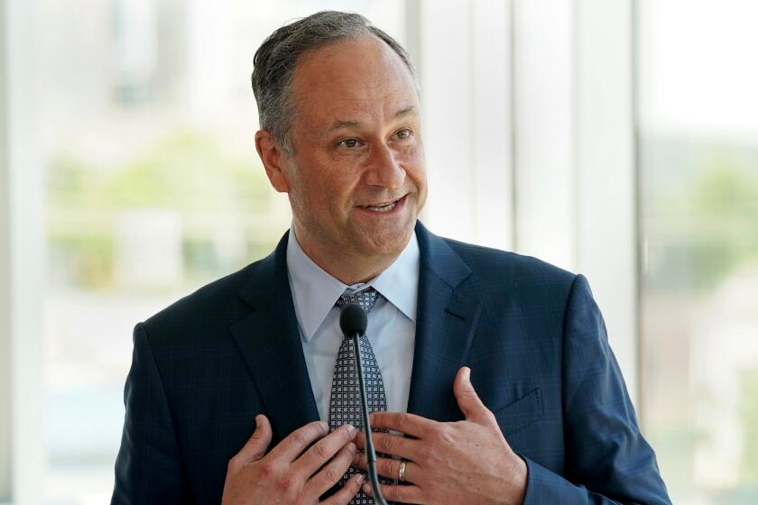 Former Second Gentleman Doug Emhoff's law firm latest to strike deal with Trump