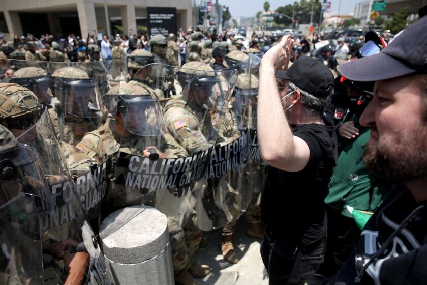 National Guard arrives in Los Angeles as fallout from immigration raids continues