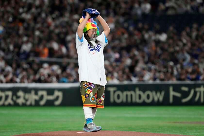 Dodgers merch collaboration with Japanese artist Takashi Murakami is a natural fit