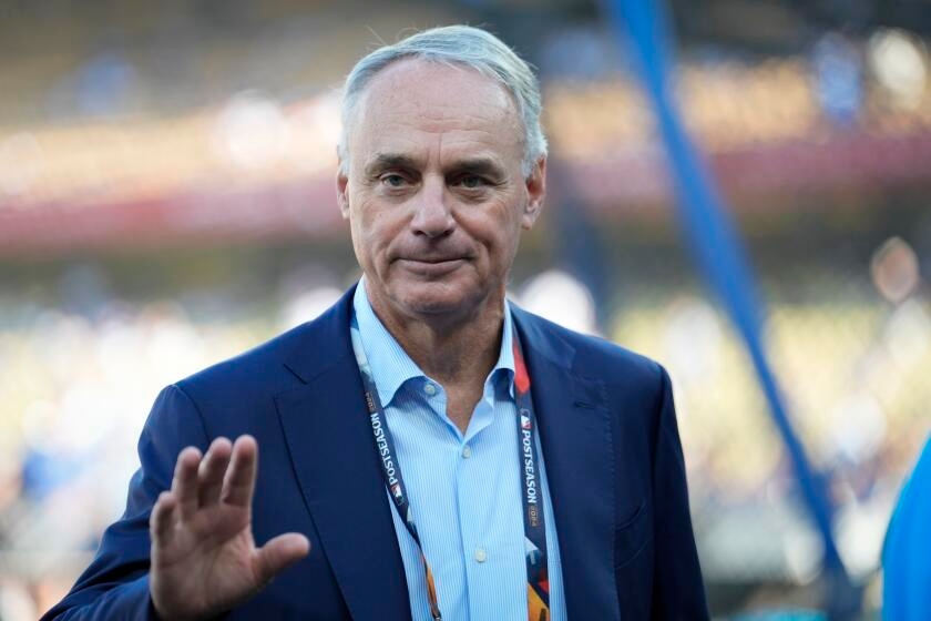 A cautious Rob Manfred says MLB's 'values on diversity remain unchanged'