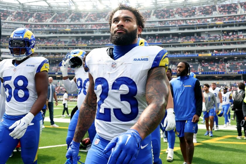 Kyren Williams 'feeling good' about chances for a Rams contract extension