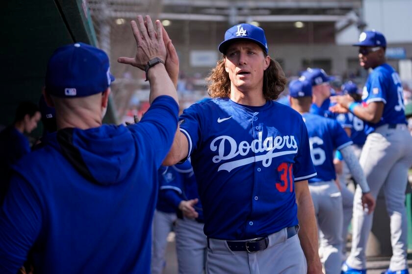 After offseason changes, Tyler Glasnow has familiar goal with Dodgers: 'To stay healthy'