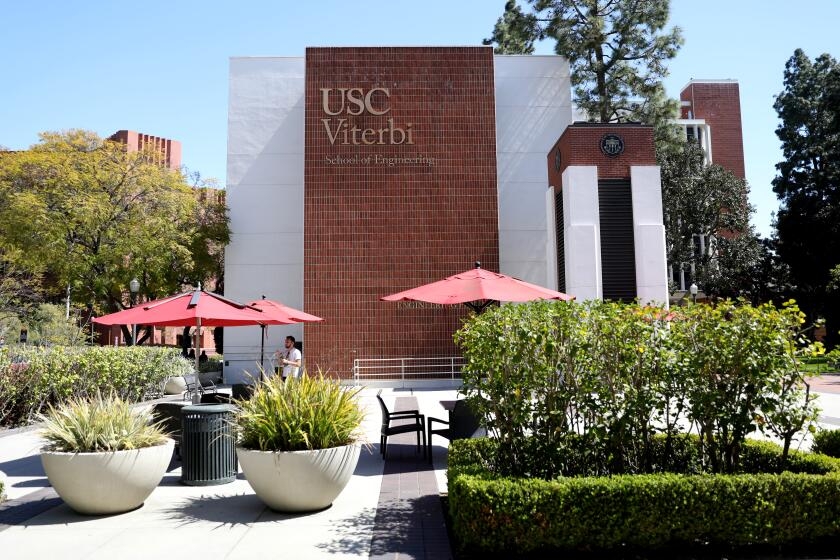 Water leak damages high-tech USC computer science building