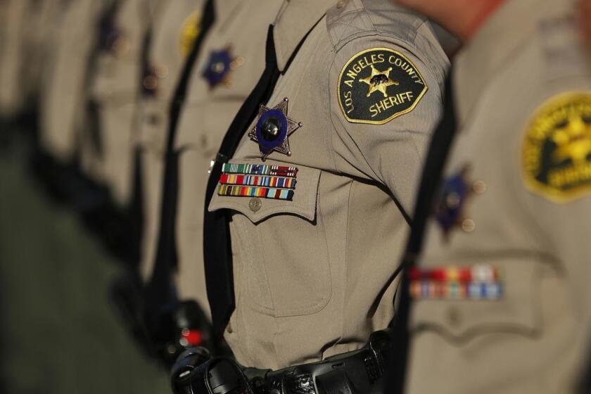 L.A. sheriff's officials say their post on Iran was an error and 'offensive'